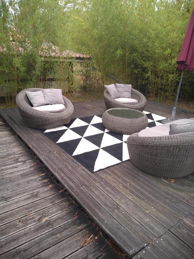 Maison Confortable Avec Terrasse En Bois Au Calme Sans Vis A Vis , 2 Chambres, Sur Un Parc De 4000M2 Arbore Et Clos Pissos エクステリア 写真